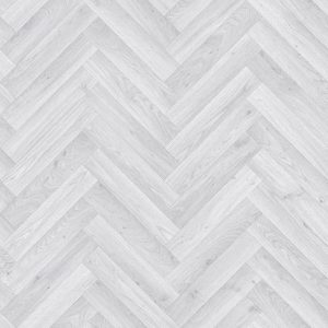 Likewise Floors Athena Vinyl – Herringbone Pale Oak flooring sample