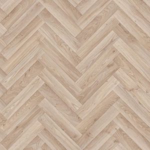 Likewise Floors Athena Vinyl – Herringbone European Oak flooring sample