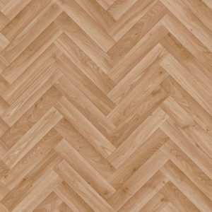 Likewise Floors Athena Vinyl – Herringbone American Oak flooring sample
