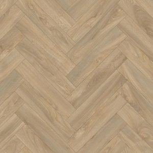 Likewise Floors Zeus Vinyl – Blond Herringbone flooring sample