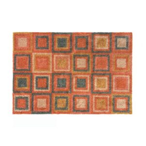 Recylon 90X67Cm Abstract Cube Sunset
